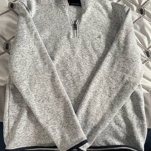 Nautica Men’s L 1/4 Fleece Pullover
